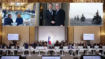 Paris'te Ukrayna Zirvesi: İngiltere ve Fransa Üs Kuracak