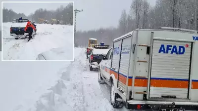 Rize'de Yaylada Kar Yağışına Yakalanan 5 Kişi 6 Saat Sonra Kurtarıldı