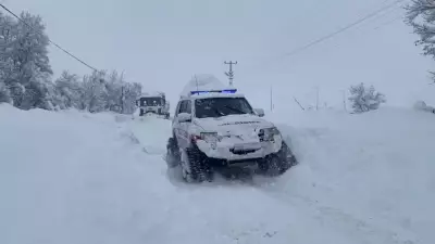 Şırnak'ta Kar Felaketi: Beytüşşebap'ta Kar Kalınlığı 3 Metreyi Buldu