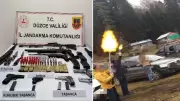 Düzce'de Sosyal Medyada Silah Paylaşan 8 Kişi Gözaltında