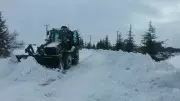 Elazığ'da Kar Yağışı Nedeniyle Kapanan Yolların Büyük Bölümü Açıldı