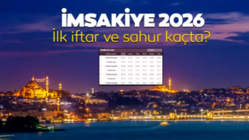 19 Şubat 2026 İftar Saatleri: İstanbul, Ankara, İzmir ve Tüm İller İçin İmsakiye