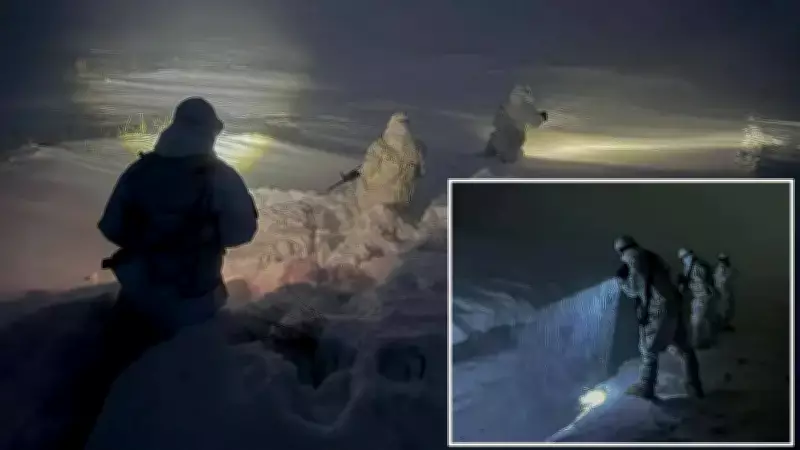 3. Ordu Birlikleri Karlı Arazide Hudut Güvenliği Faaliyetlerini Sürdürüyor