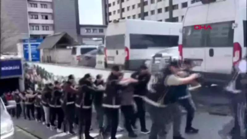 4 İlde Eş Zamanlı Operasyon: 35 Şüpheli Organize Suç Örgütü Üyesi Adliyeye Sevk Edildi