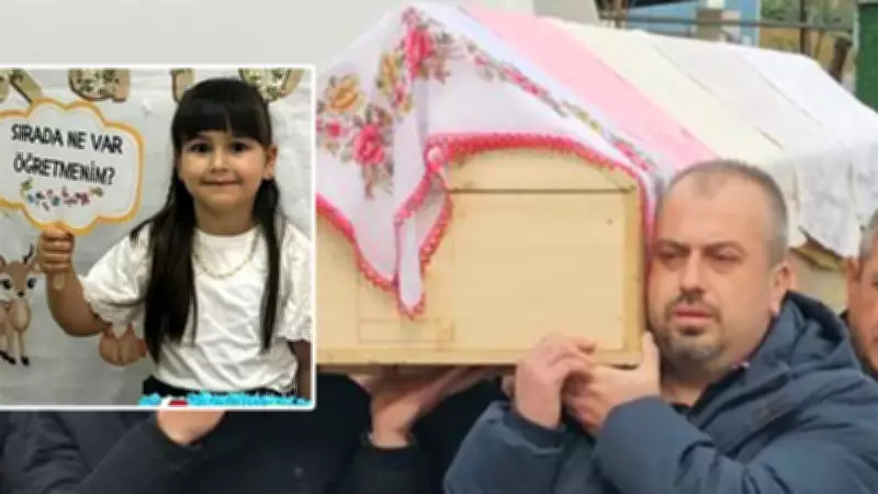 7 Yaşındaki Elanur'un Acı Dolu Cenazesi: Babası Küçük Tabutu Omuzladı