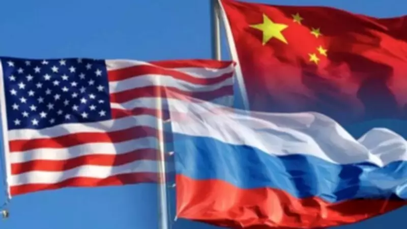 ABD, Çin ve Rusya Savaş Uçakları Havada Karşı Karşıya Geldi