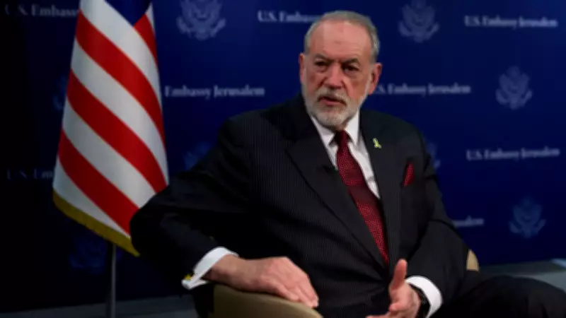 ABD Medyasından Büyükelçi Huckabee'nin İsrail Açıklamalarına Sert Tepki