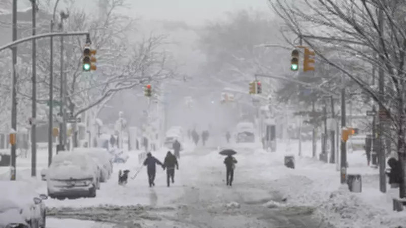 ABD'de Kar Fırtınası Hayatı Felç Etti: 10 Binden Fazla Uçuş İptal Edildi