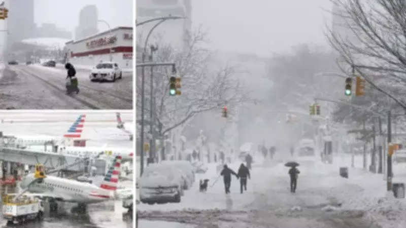 ABD'nin Kuzeydoğusunda Tarihi Kar Fırtınası: Ulaşım Felç Oldu