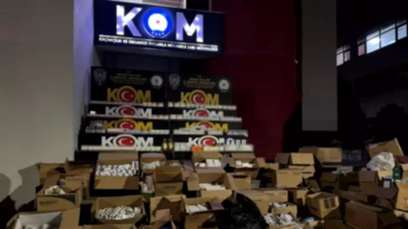 Adana'da Dev Operasyon: 1 Milyon 123 Bin Kaçak İlaç Ele Geçirildi, Bir Kişi Tutuklandı