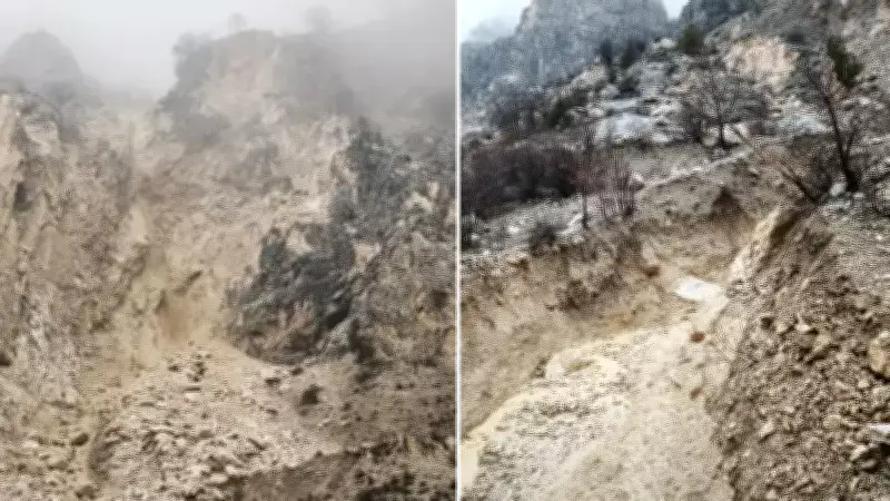 Adıyaman'da Sağanak Sonrası Heyelan: İki Ev Tahliye Edildi