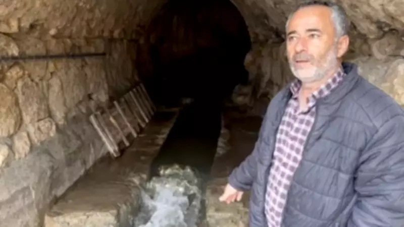 Adıyaman'da Tarihi Caminin Altındaki Su Kaynağı Yoğun Yağışlarla Yeniden Canlandı