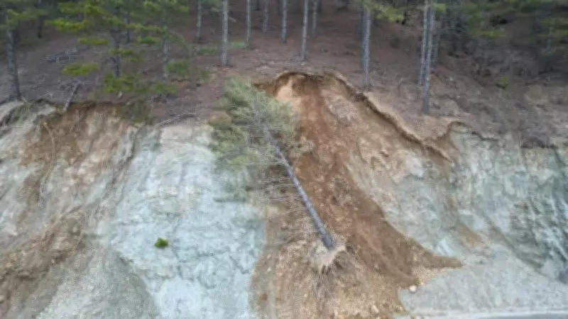 Afyonkarahisar'da Baraj Çevresinde Heyelan: Girişler Yasaklandı