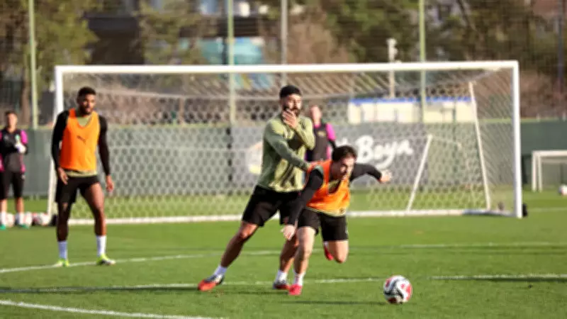 Alanyaspor, Galatasaray Maçı İçin Antrenmanlara Başladı