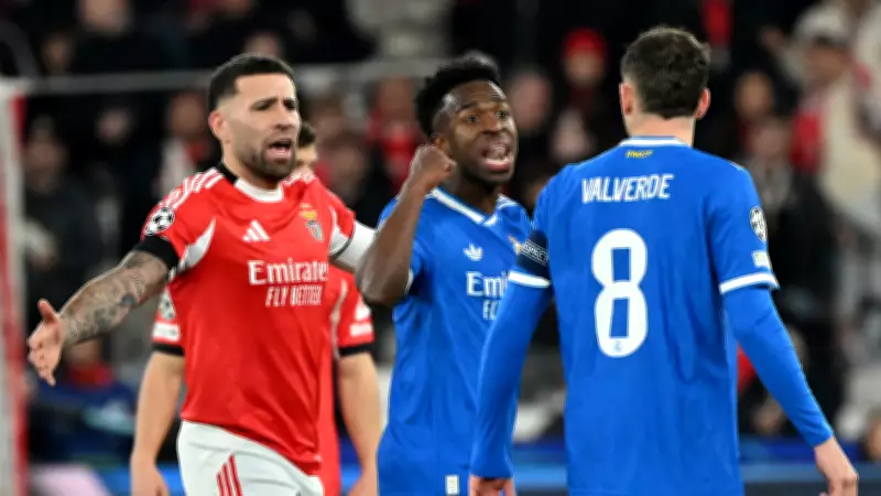 Şampiyonlar Ligi'nde Irkçılık Skandalı: Vinicius Junior Maçı Durdurdu!