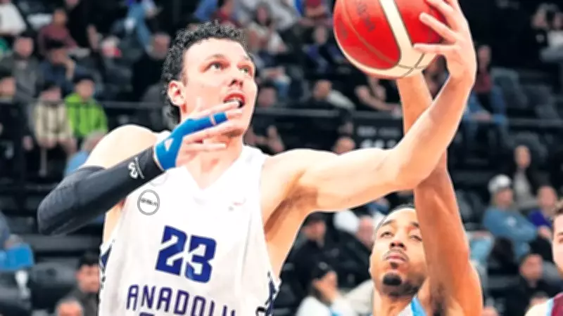 Anadolu Efes, Trabzonspor'u Mağlup Ederek Galibiyet Serisini Sona Erdirdi