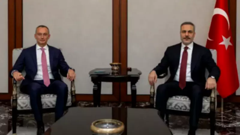 Ankara'da Gazze Barışı İçin Yoğun Diplomasi: Bakan Fidan, Mladenov ile Görüştü
