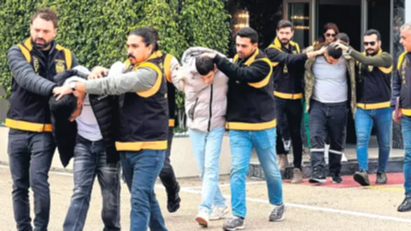 Şantajcıların Planı Kontak Anahtarıyla Suya Düştü: 9 Gözaltı