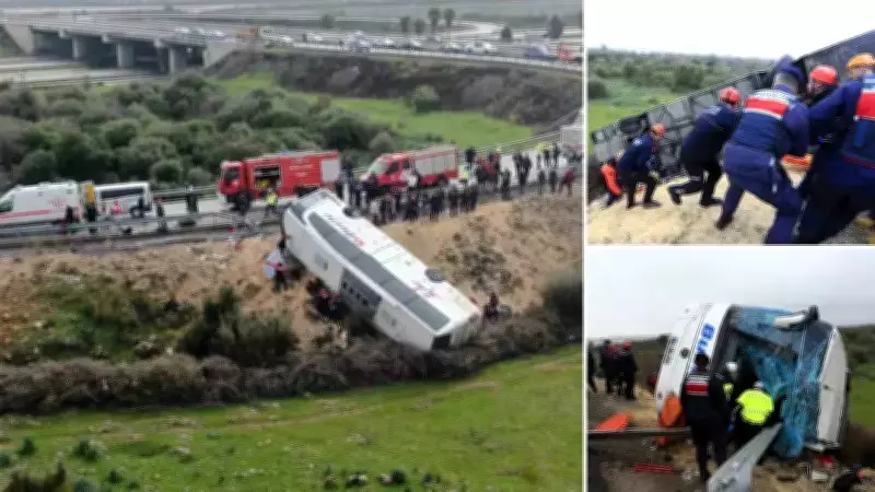 Antalya'da Feci Otobüs Kazası: 9 Kişi Hayatını Kaybetti, 21 Yaralı
