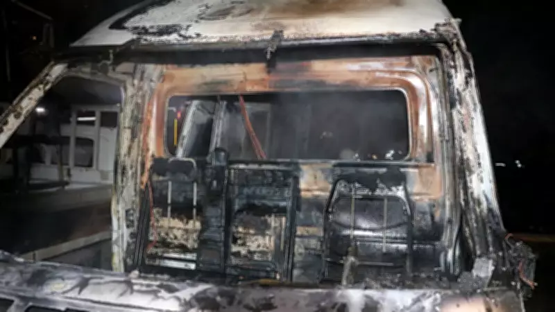 Antalya'da Sevgili Dehşeti: Tartıştığı Kız Arkadaşı ve Annesinin Araçlarını Kundakladı!