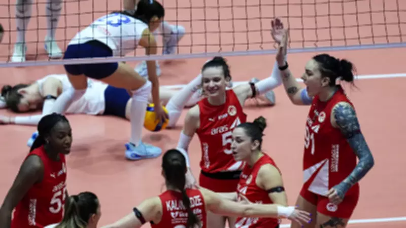 Aras Kargo, Aydın Büyükşehir Belediyespor'u Set Vermeden Sildi Süpürdü!