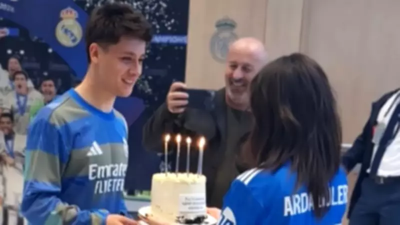 Arda Güler'e Maç Sonrası Sürpriz Doğum Günü Kutlaması
