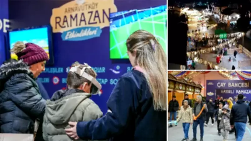 Arnavutköy'de Ramazan Coşkusu: İftar Sofralarından Çocuk Etkinliklerine Dopdolu Program