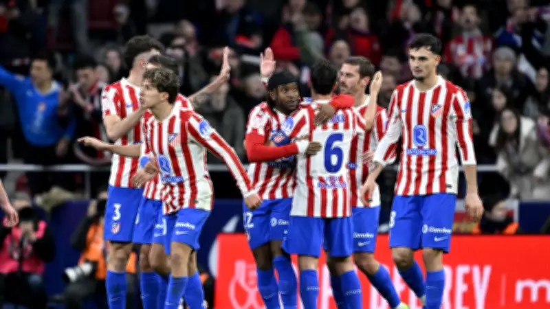 Atletico Madrid, Barcelona'yı 4-0 Yenerek Kral Kupası'nda Büyük Avantaj Yakaladı