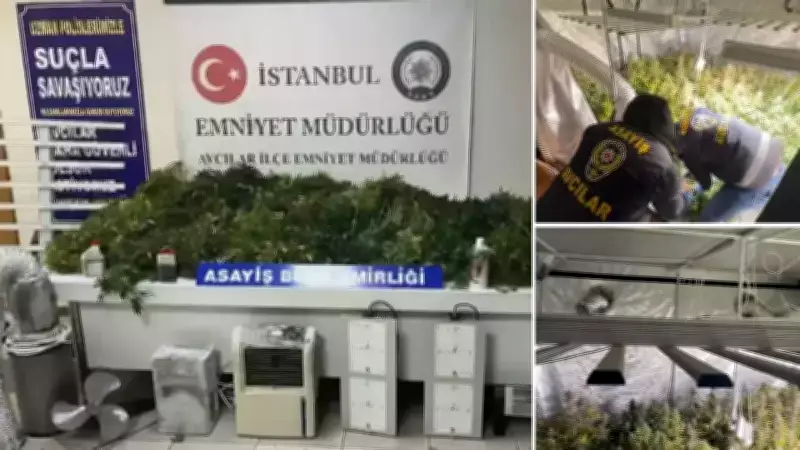 Avcılar'da Metruk Binada Uyuşturucu İmalathanesi Çökertildi, 1 Gözaltı
