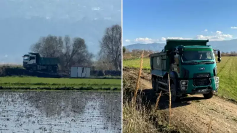Aydın'da Menderes Nehri Taştı: 2 Bin Dönüm Tarım Arazisi Sular Altında Kaldı