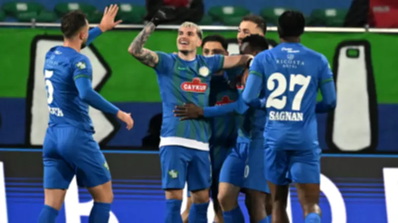 Çaykur Rizespor 6 Maç Sonra Galip Geldi: Kocaelispor'u 2-0 Mağlup Etti