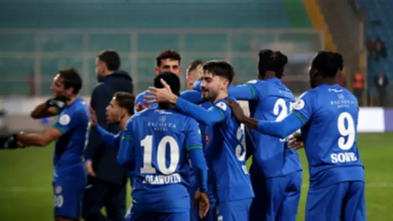 Çaykur Rizespor, Süper Lig'de Kocaelispor'u Karşılayacak