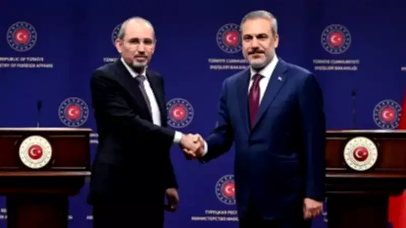 Bakan Fidan, Ürdünlü Mevkidaşı Eymen es-Safedi ile Görüştü