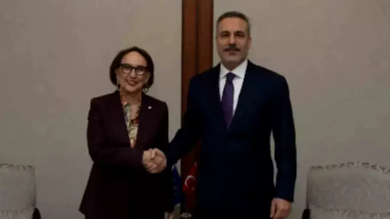 Bakan Fidan, UNCTAD Genel Sekreteri Grynspan'ı Kabul Etti