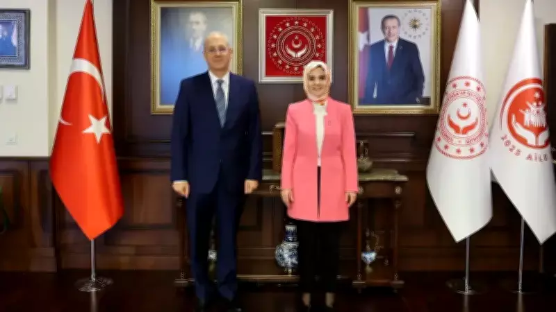 Bakan Göktaş, Mısır Büyükelçisi ile Aile Yılı ve Sosyal Hizmetler Görüşmesi Yaptı