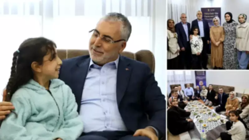 Bakan Işıkhan, Depremzede Ailenin İftar Sofrasında Duygusal Anlar Yaşadı