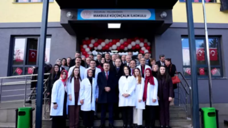 Bakan Tekin, Erzurum'da 12 Derslikli Makbule Küçükçalık İlkokulu'nun Açılışını Gerçekleştirdi