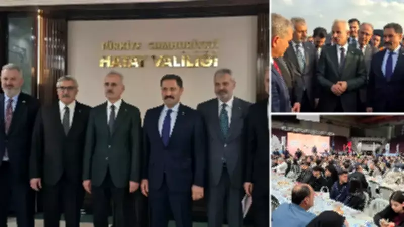 Bakan Uraloğlu Hatay'da: Amanos Tünelleri'nde Önümüzdeki Ay Kazma Vurulacak