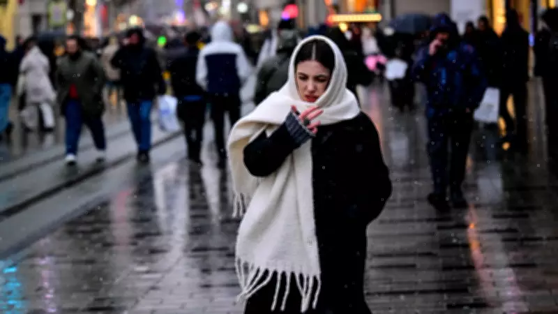 Balkanlar'dan Gelen Soğuk Hava Türkiye'yi Etkisi Altına Alıyor: Kar ve Yağmur Uyarısı