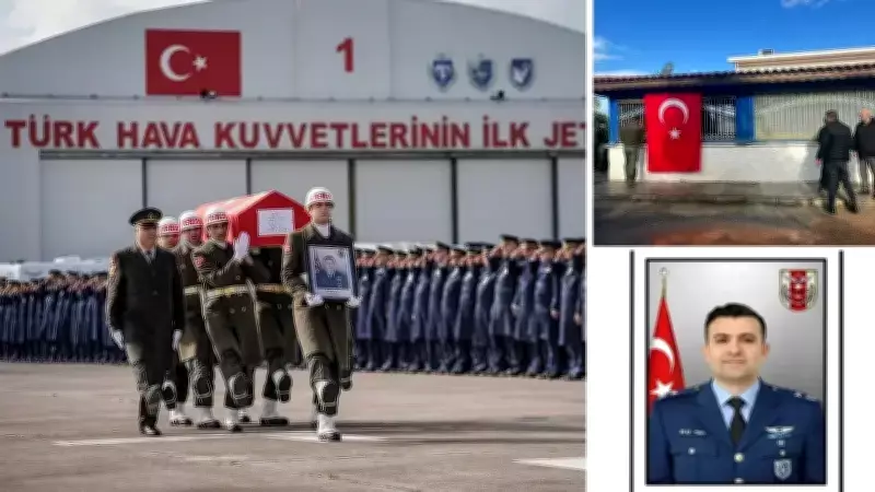 Balıkesir'de F-16 Kazasında Şehit Olan Pilot Binbaşı İbrahim Bolat'ın Ailesine Acı Haber Ulaştı