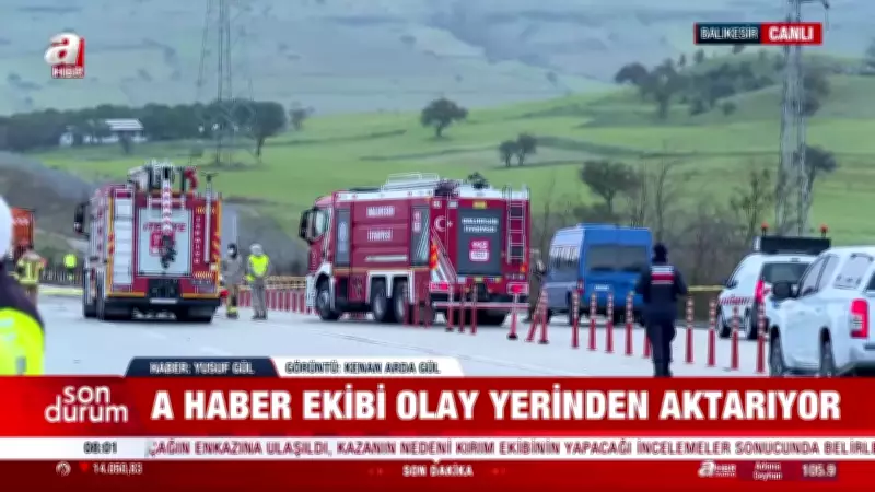 Balıkesir'de F-16 Savaş Uçağı Düştü: Binbaşı İbrahim Bolat Şehit Oldu
