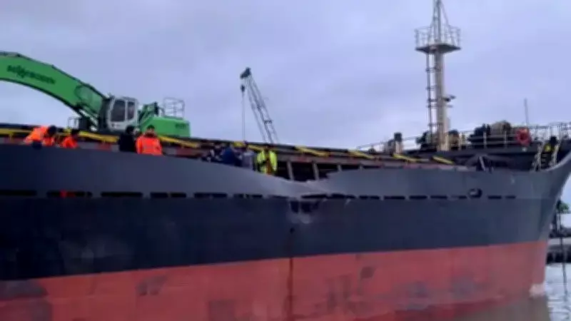 Bartın Limanı'nda Gemi Çarpışması: İki Gemi Hasar Aldı