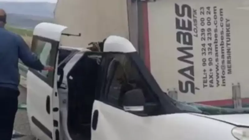 Batman'da TIR Dorsesi Radar Aracının Üzerine Devrildi: Jandarma Personeli Yaralandı