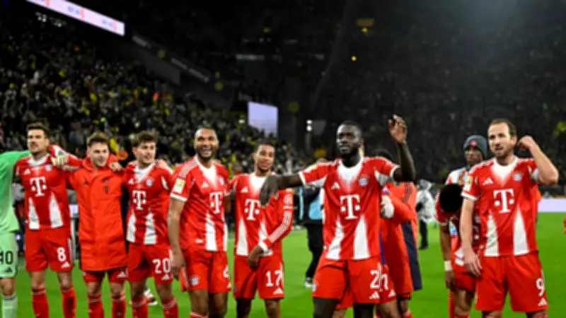 Bayern Münih, Dortmund'u Deplasmanda 3-2 Mağlup Etti