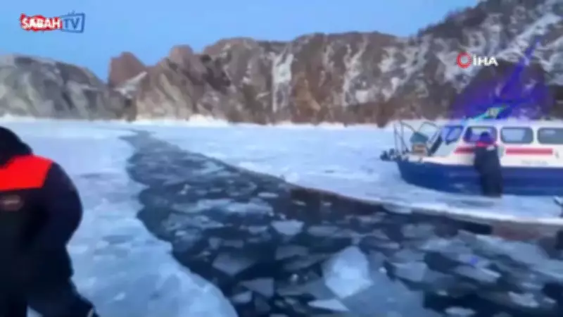 Baykal Gölü'nde Buz Kırılması: Turist Aracı Göle Düştü, 8 Kişi Hayatını Kaybetti