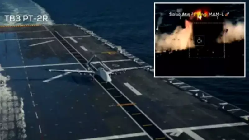 Bayraktar TB3, NATO Tatbikatında Tam İsabetle Hedefi Vurdu