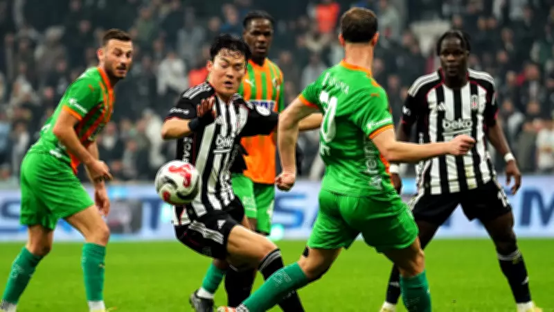 Beşiktaş, Alanyaspor Karşısında Zorlu Beraberlik Aldı: 2-2