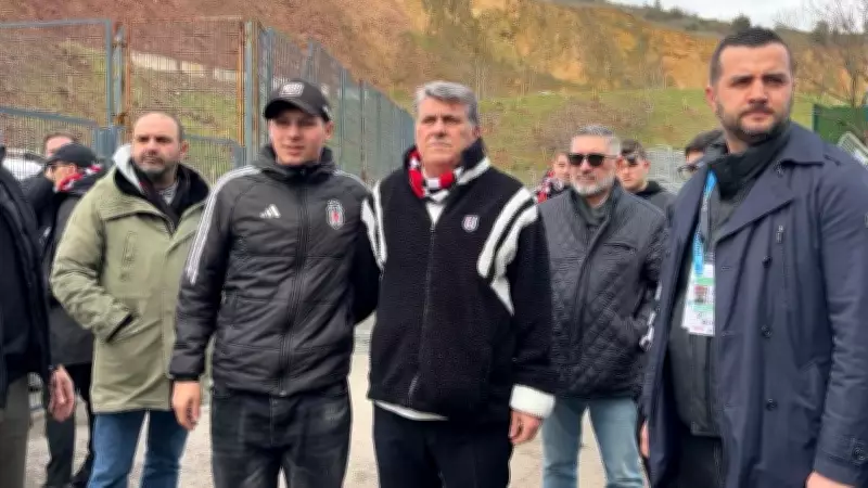 Beşiktaş Başkanı Serdar Adalı, Taraftarla Birlikte Kocaelispor Maçına Geldi