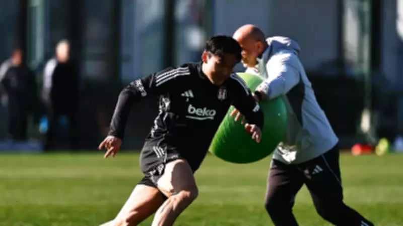 Beşiktaş, Göztepe Maçı Hazırlıklarını Sergen Yalçın Yönetiminde Sürdürüyor
