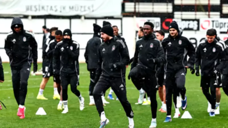 Beşiktaş, Göztepe Maçı Hazırlıklarına Sergen Yalçın Yönetiminde Başladı